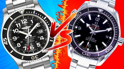 breitling transocean vs omega speedmaster|Breitling superocean 42 specs.